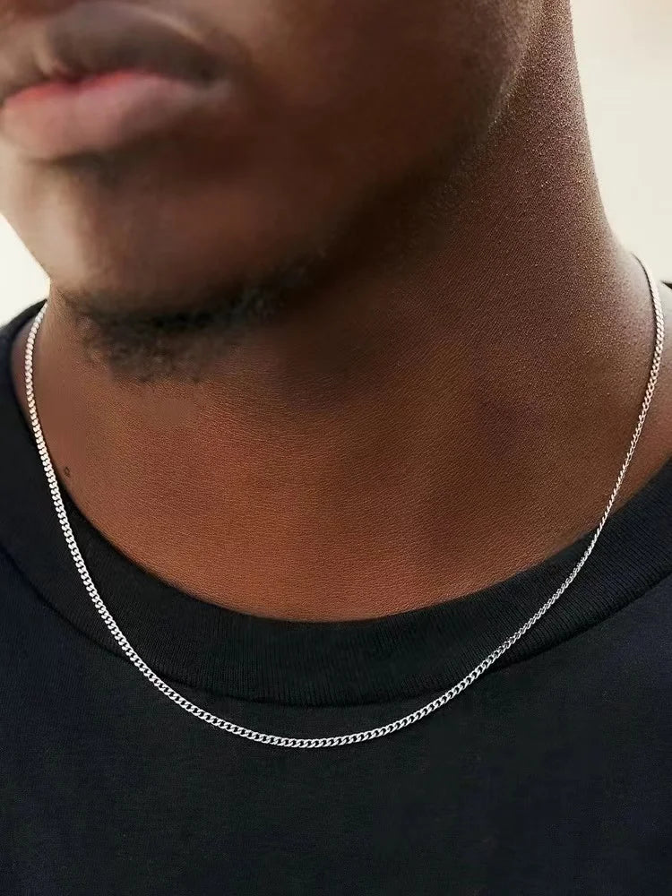Necklace Fashion Titanium Steel Jewelry.